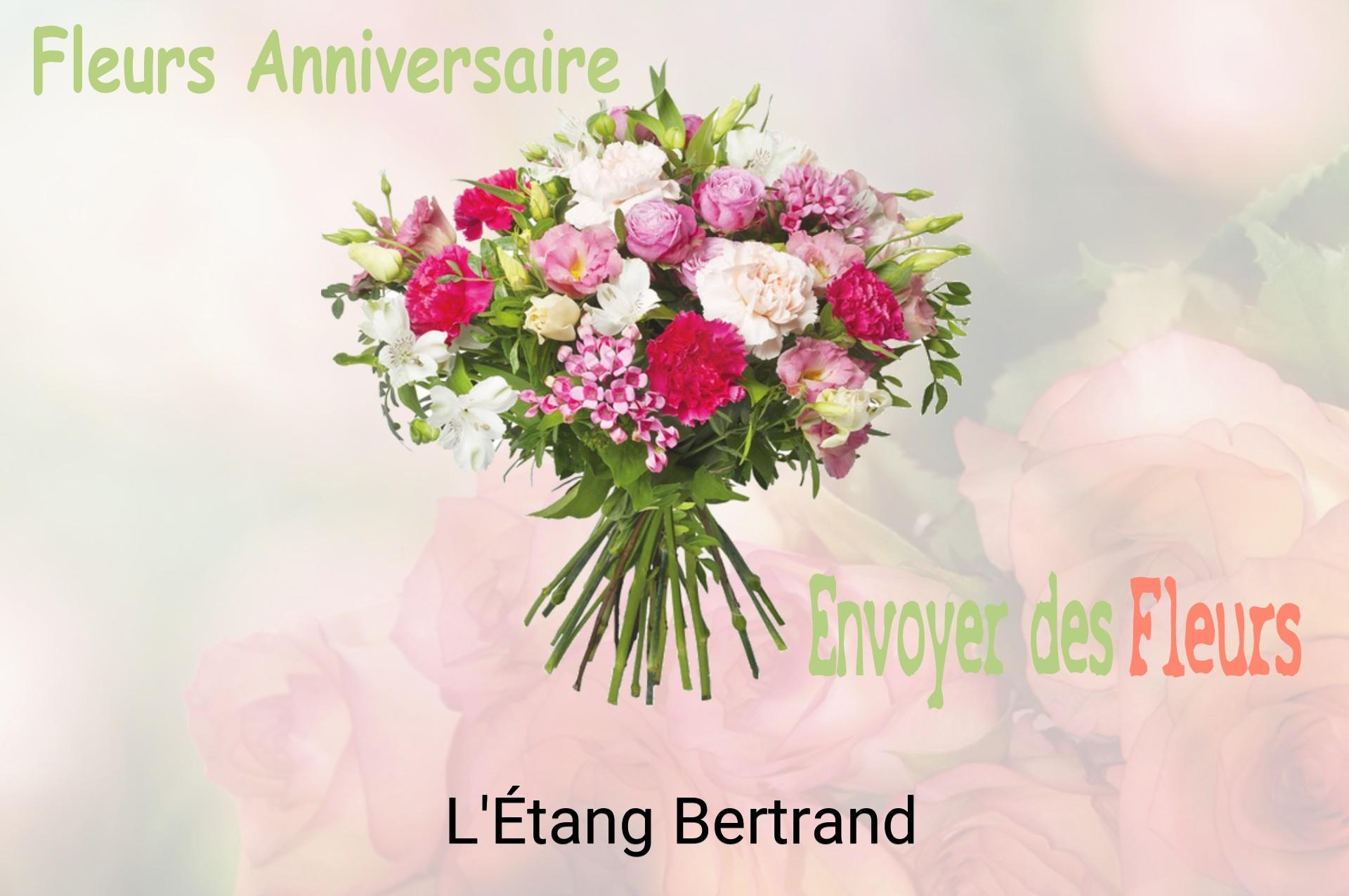 Bouquet de fleurs d’anniversaire livré à L'Étang-Bertrand