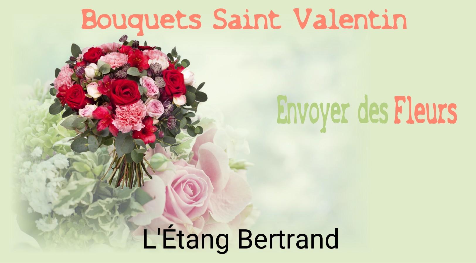 Roses de Saint-Valentin livrées à L'Étang-Bertrand